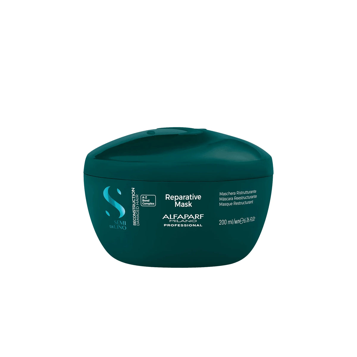  Alfaparf Semi di Lino Reconstruction Reparative Mask 200 ml, mascarilla para cabello dañado.