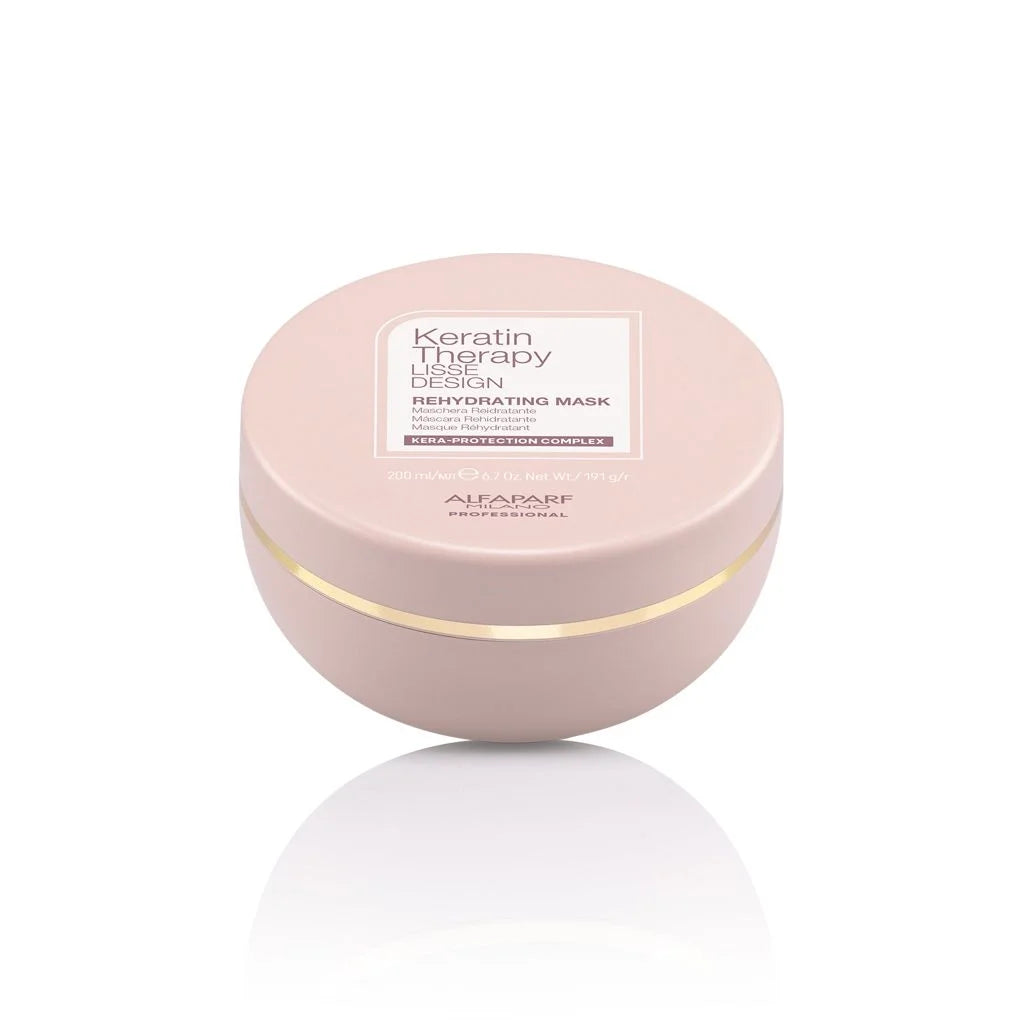  Mascarilla Rehidratante Alfaparf Keratin Therapy Lisse Design Post-Alisado 200ml Panamá