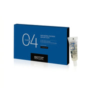 Biotop 04 Hair Shedding Treatment, caja de 6 ampollas de 11 ml para el cuidado del cabello con tendencia a la caída Majo Belleza Panamá.