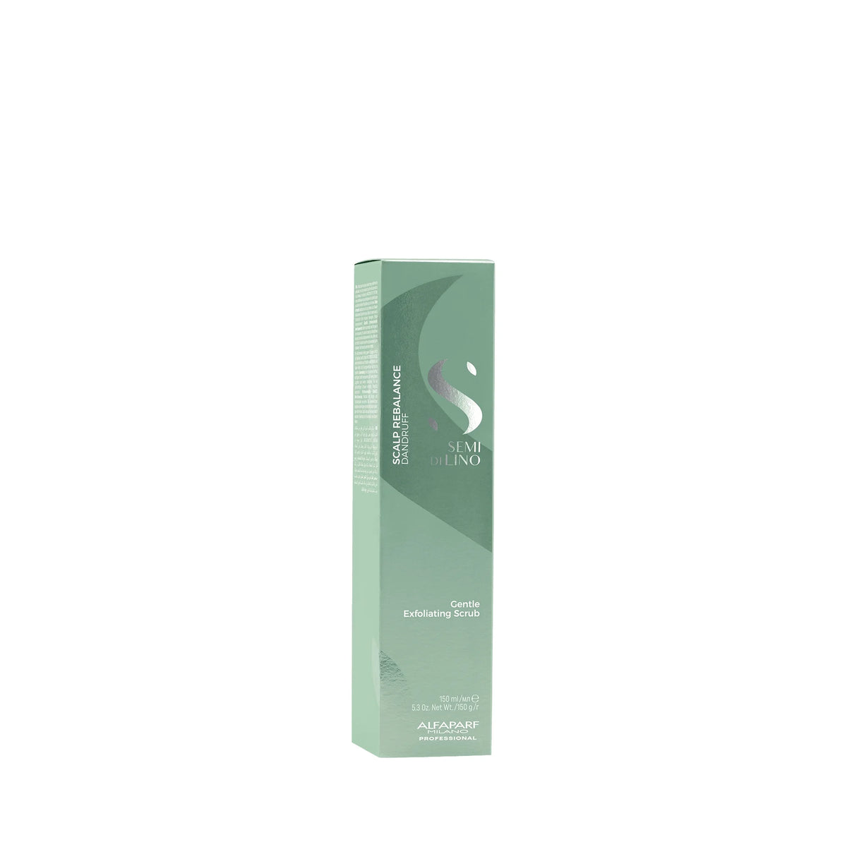  Caja de Alfaparf Semi di Lino Gentle Exfoliating Scrub 150 ml, exfoliante suave para purificar el cuero cabelludo.