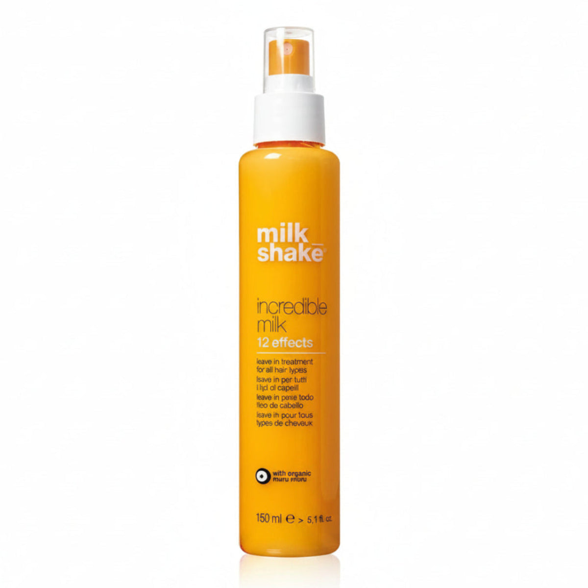 Milk Shake Incredible Milk 12 Effects Leave-In 150ml — Tratamiento sin enjuague 12 beneficios proteinas de leche muru muru Majo Belleza Panama