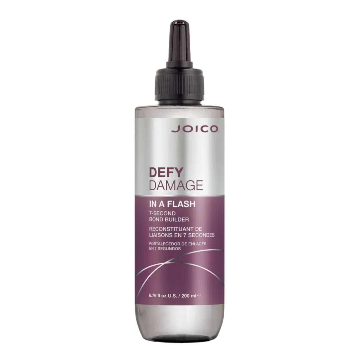 Joico Defy Damage In A Flash 7-Second Bond Builder 200ml — Fortalecedor de enlaces capilares de acción instantánea en 7 segundos para cabello dañado