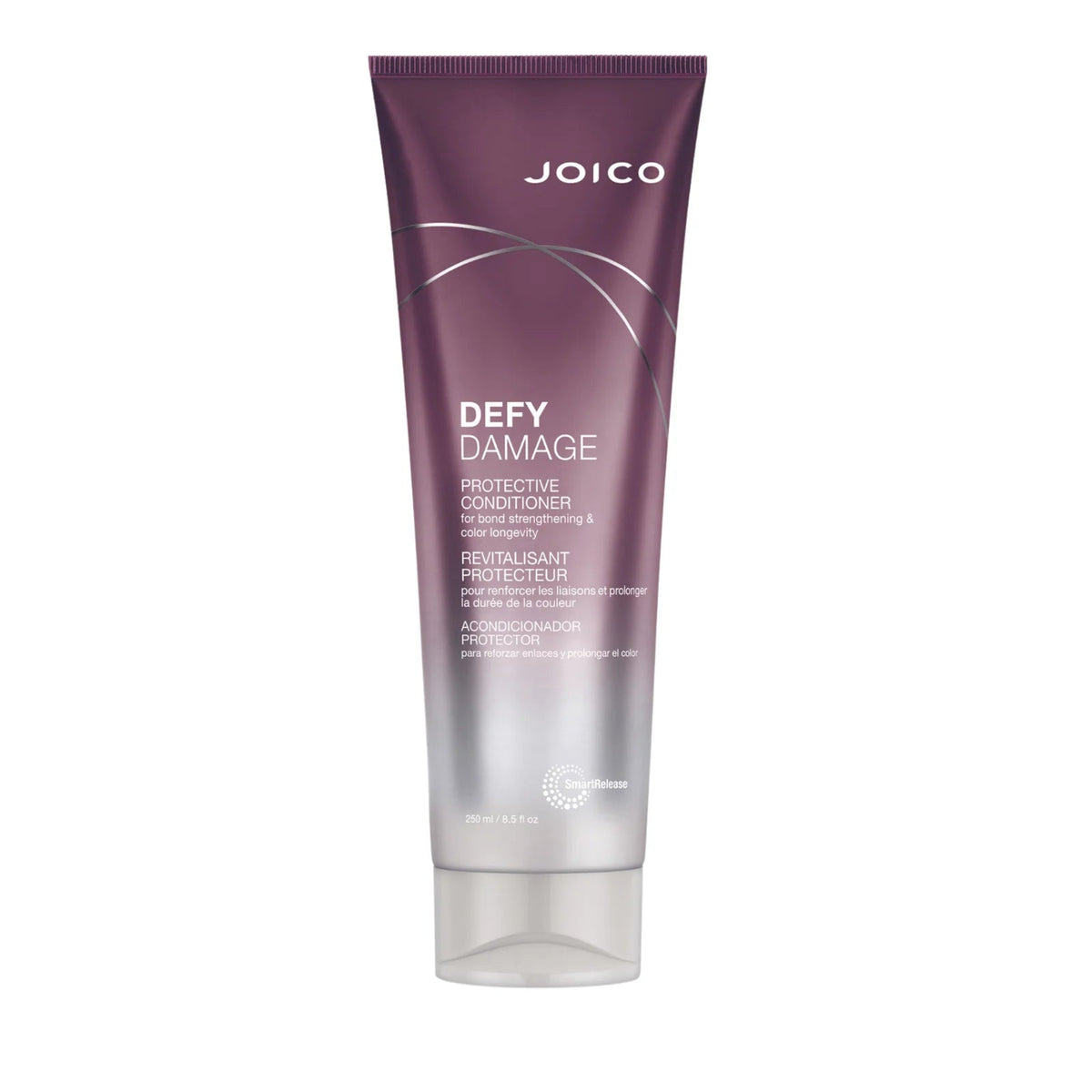Joico Defy Damage Protective Conditioner 250ml — Acondicionador protector con SmartRelease™ para fortalecer enlaces y prolongar el color en cabello teñido