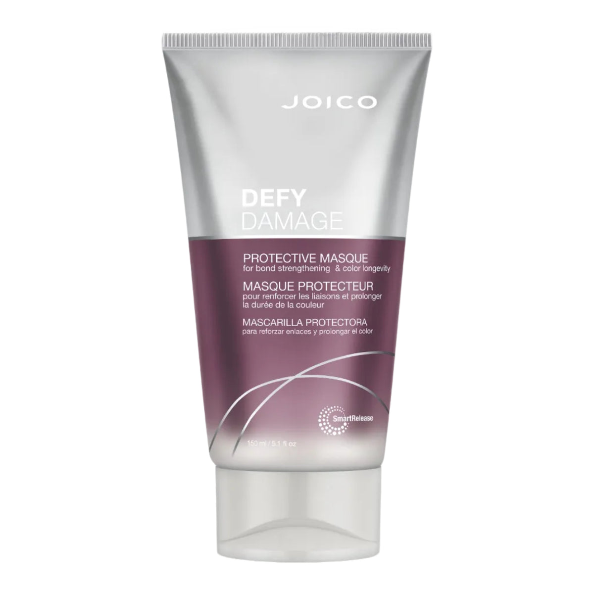 Joico Defy Damage Protective Masque 150ml — Mascarilla protectora con SmartRelease™ para fortalecer enlaces y prolongar el color del cabello teñido