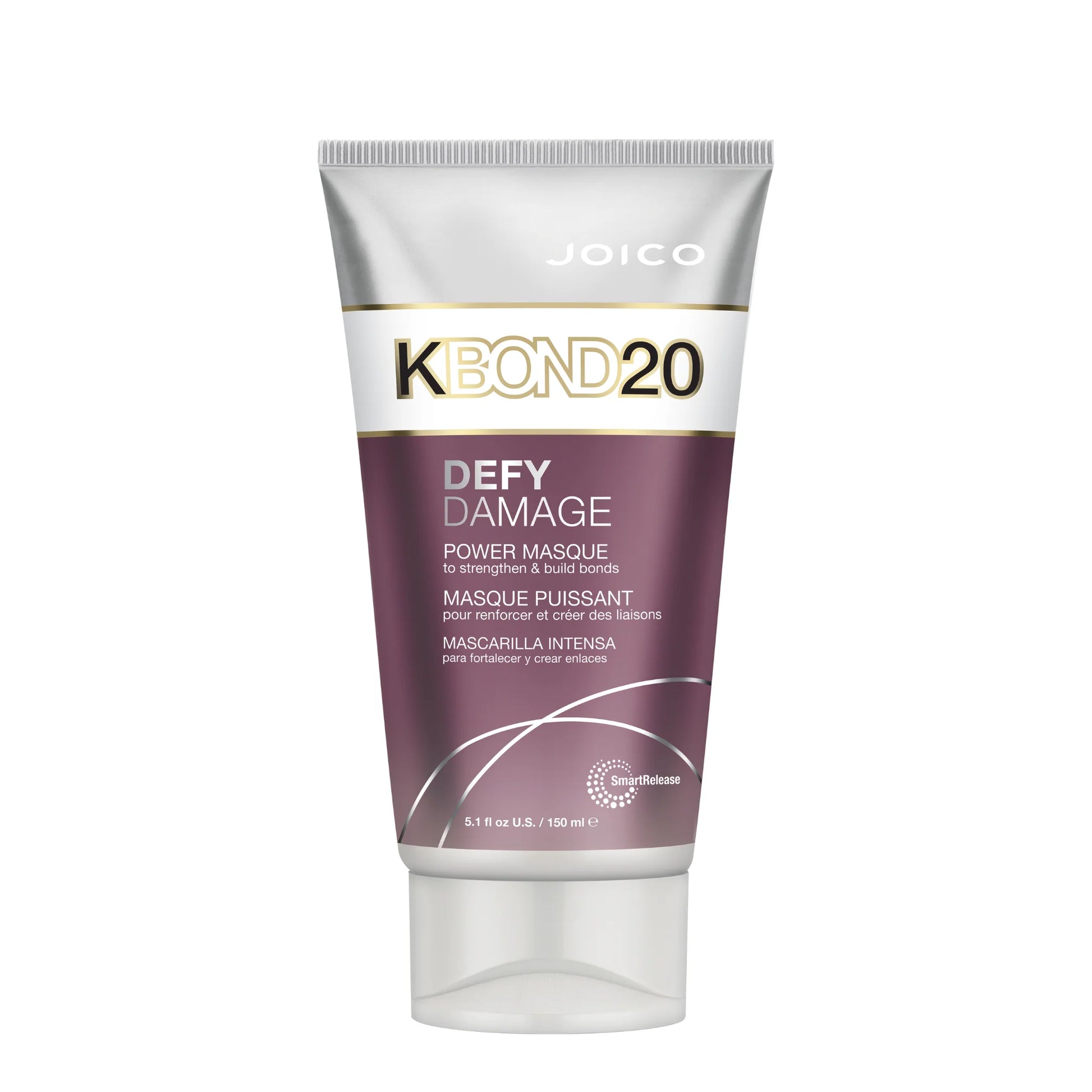 Joico K-Bond 20 Defy Damage Power Masque 150ml — Mascarilla y tratamiento reconstructor de enlaces capilares con SmartRelease™ para cabello dañado
