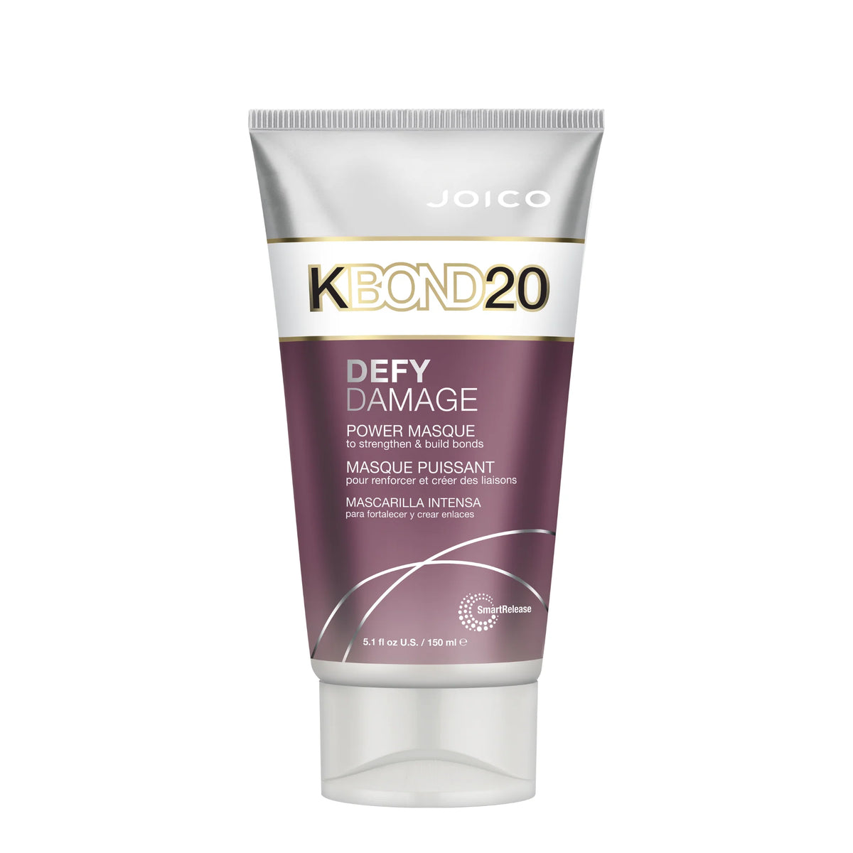 Joico K-Bond 20 Defy Damage Power Masque 150ml — Mascarilla y tratamiento reconstructor de enlaces capilares con SmartRelease™ para cabello dañado