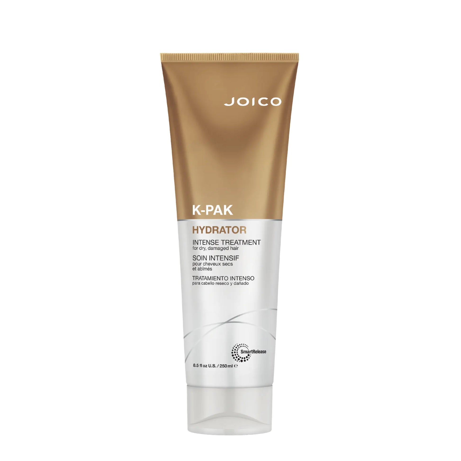 Joico K-PAK Hydrator Intense Treatment 250ml — Tratamiento intenso de hidratación profunda con SmartRelease™ para cabello reseco y dañado