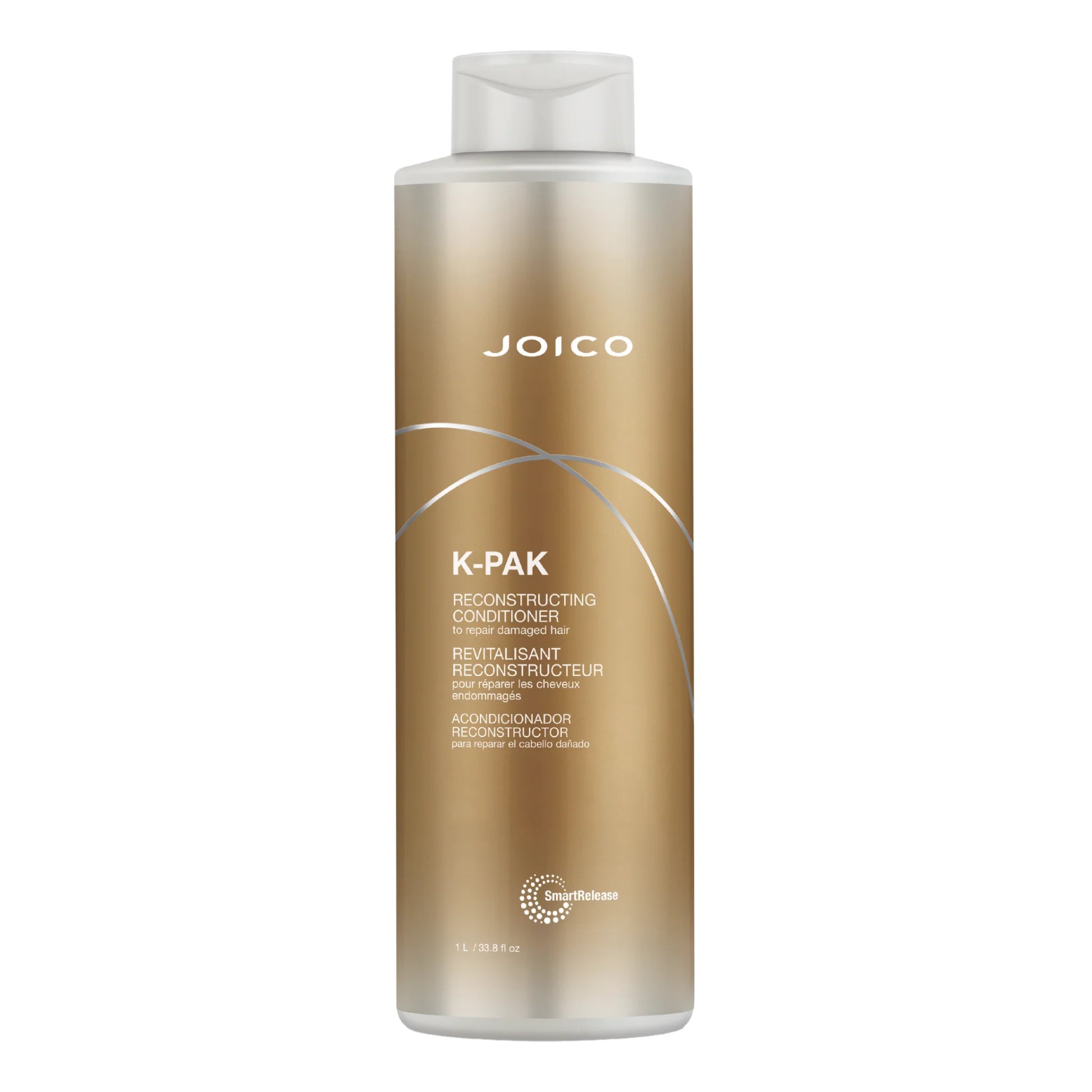 Joico K-PAK Reconstructing Conditioner 1 Litro — Acondicionador reconstructor con SmartRelease™ para reparar cabello dañado