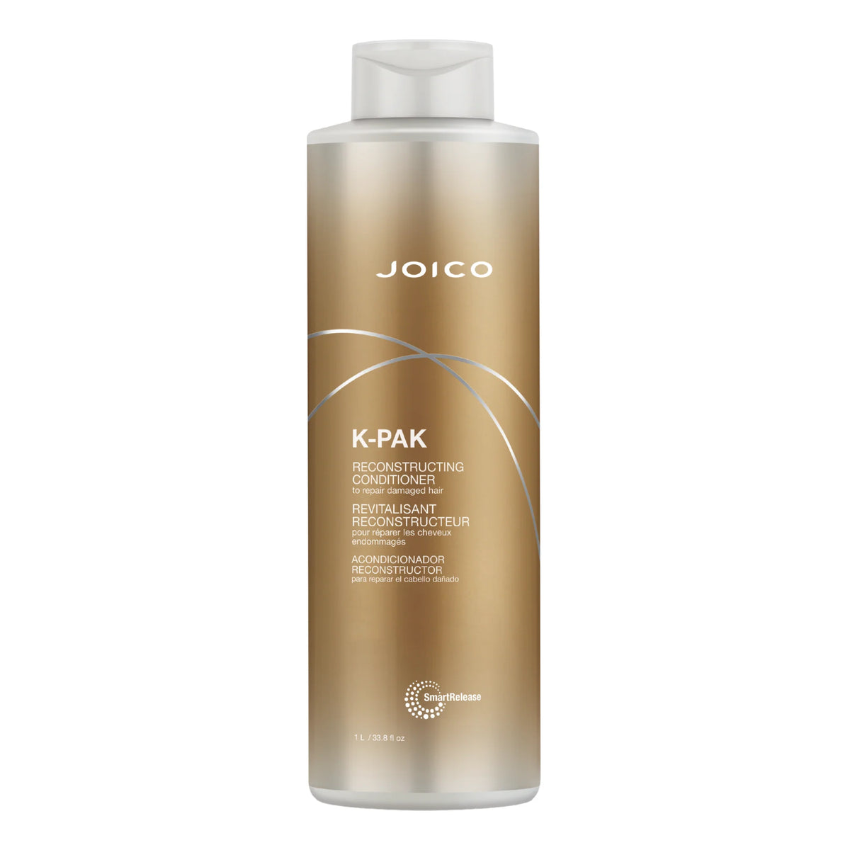 Joico K-PAK Reconstructing Conditioner 1 Litro — Acondicionador reconstructor con SmartRelease™ para reparar cabello dañado
