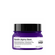 L'Oréal Professionnel Keratin Alpha Sleek Mask 250ml — Mascarilla y tratamiento disciplinante anti-frizz Serie Expert para cabello con humedad. Majo Belleza Panamá