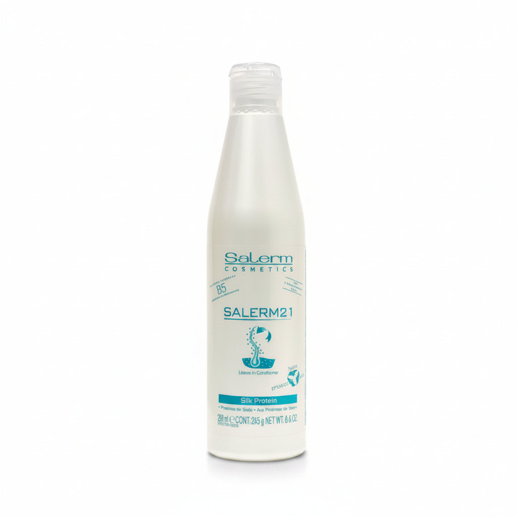 Tratamiento Leave-In Salerm 21 250ml acondicionador sin enjuague con proteínas de seda y vitamina B5
