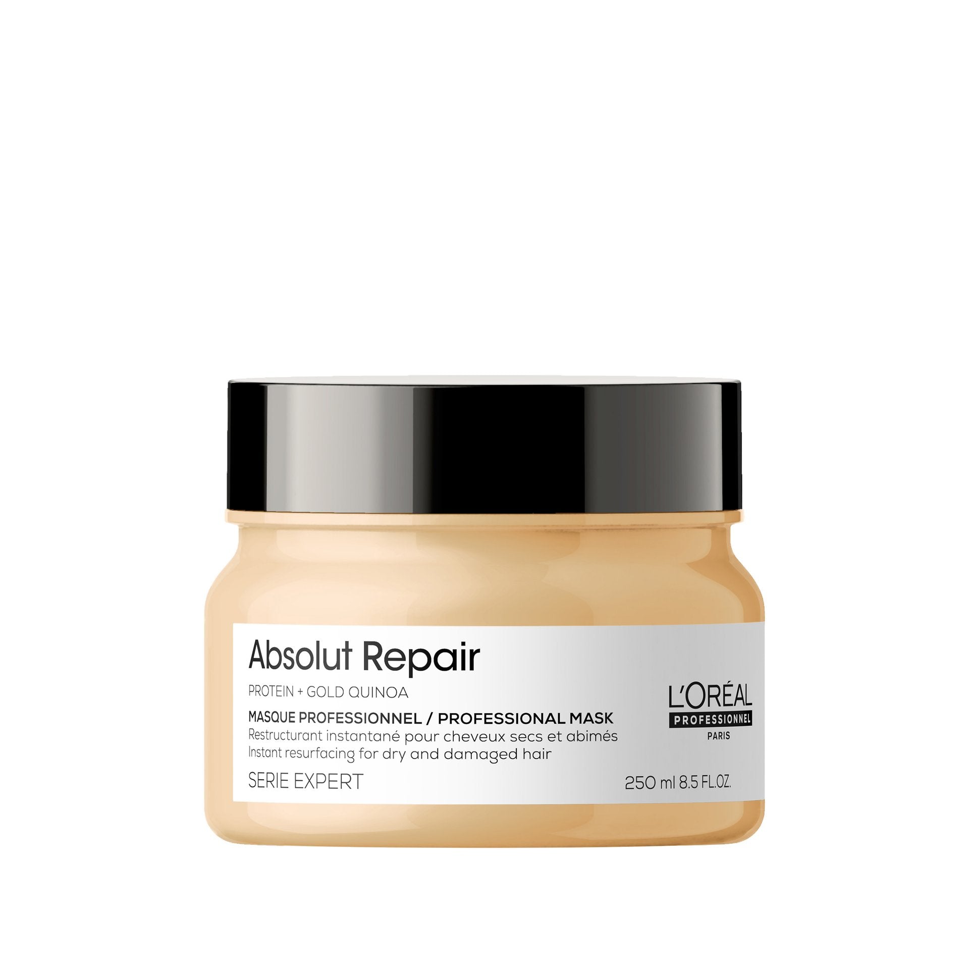 Mascarilla L'Oréal Absolut Repair Golden 250ml 500ml reparación cabello dañado quinoa dorada Panamá