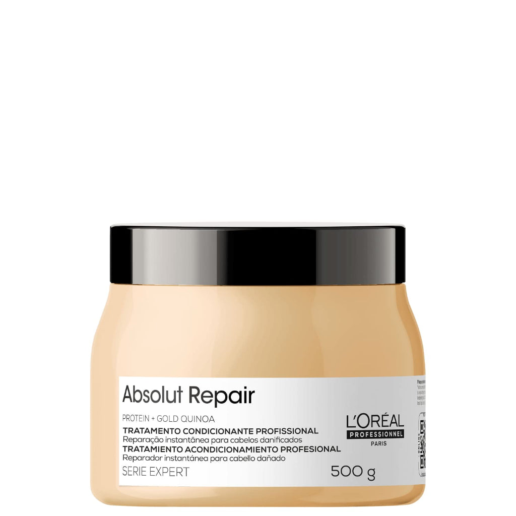 Mascarilla L'Oréal Absolut Repair Golden 250ml 500ml reparación cabello dañado quinoa dorada Panamá