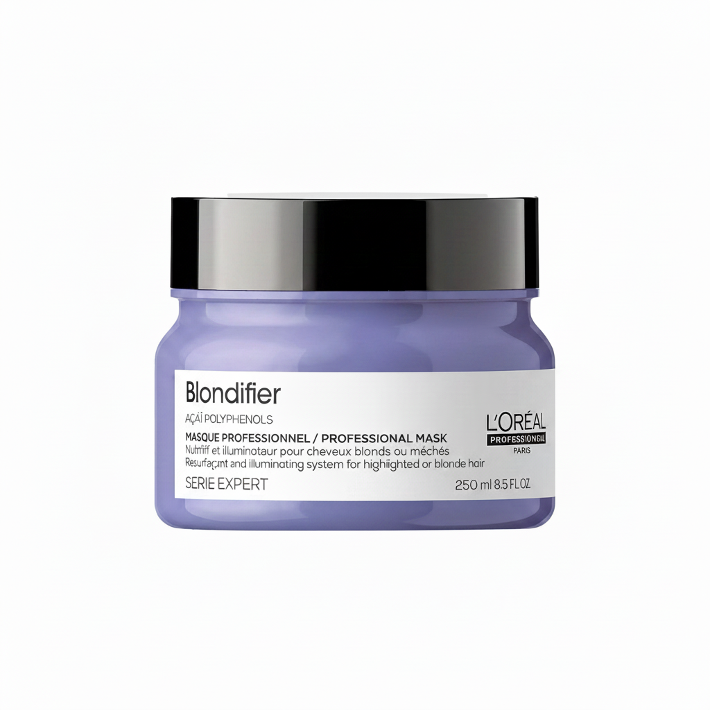 Mascarilla L'Oréal Blondifier Gloss 250ml cabello rubio mechas iluminadora Panamá

