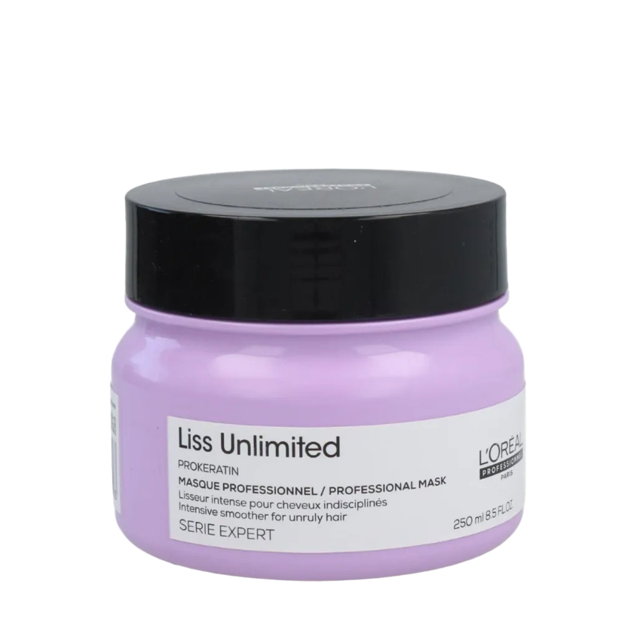 Mascarilla tratamiento L'Oréal Liss Unlimited Pro-Keratin 250ml anti-frizz cabello rebelde Panamá

