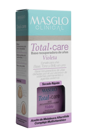 Masglo Clinical Total Care Violeta tratamiento de cuidado de uñas Majo Belleza Panama