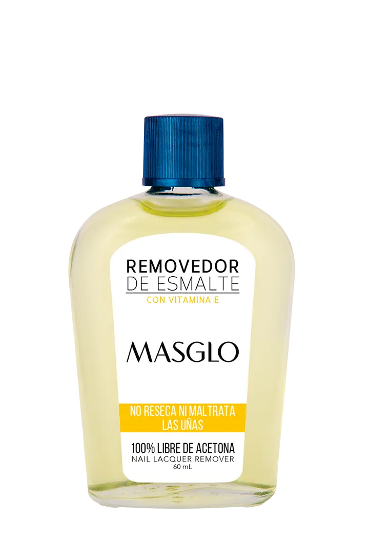 Masglo Removedor de Esmalte con Vitamina E 60ml sin acetona cuidado de unas Majo Belleza Panama