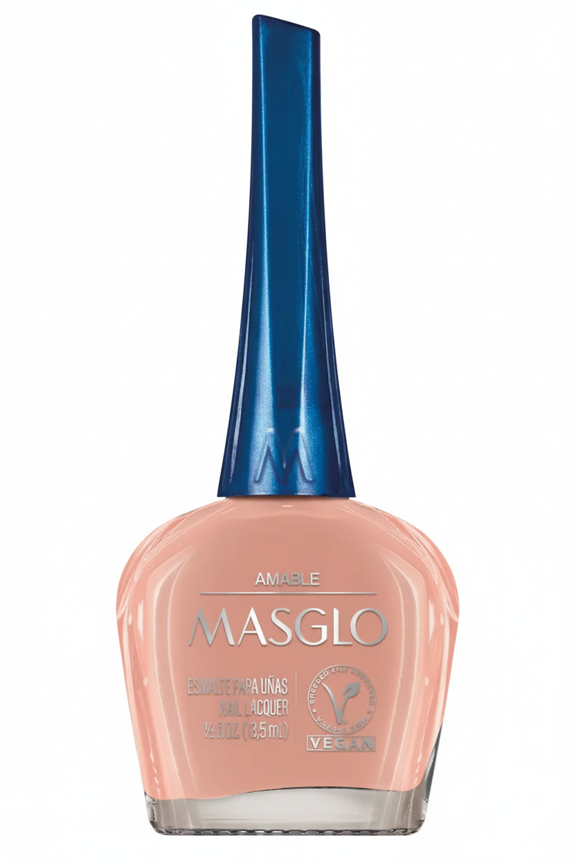 Masglo Vegan Amable 13.5 ml — Esmalte de unas vegano tono Amable Majo Belleza Panama