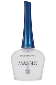 Masglo Vegan Brillo Secante 13.5 ml — Top Coat secado rapido y acabado brillante para manicure Panama Majo Belleza