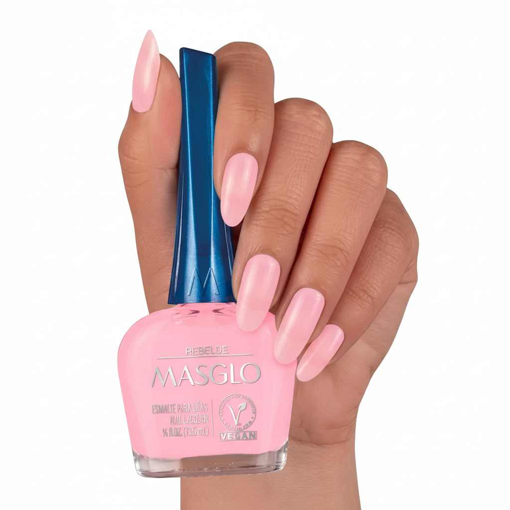 Masglo Vegan Revelde 13.5 ml — Esmalte de unas para manicure Panama Majo Belleza