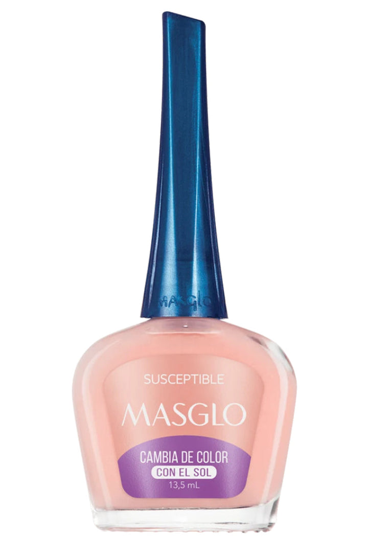 Masglo Vegan Susceptible 13.5 ml — Esmalte de unas vegano tono Susceptible Majo Belleza Panama