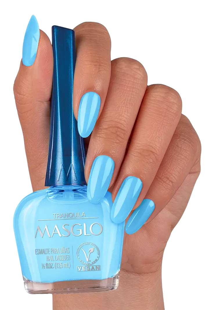 Masglo Vegan Tranquila 13.5 ml Esmalte de unas para manicure Panama Majo Belleza

