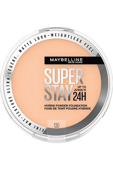 Base en Polvo Maybelline Super Stay 24HR Hybrid - Tono 130 Powder Beige