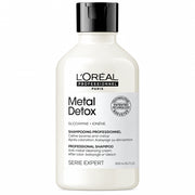 Loreal Professionnel Metal Detox Professional Shampoo 300ml, crema limpiadora anti-metal Serie Expert con Glicoamine e Ionene