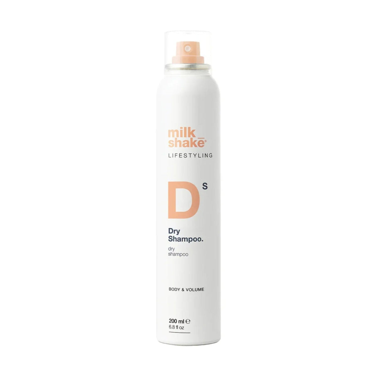 Milk Shake Lifestyling Dry Shampoo 200ml — Champu en seco voluminizador proteinas de leche filtro UV sin residuos blancos Majo Belleza Panama