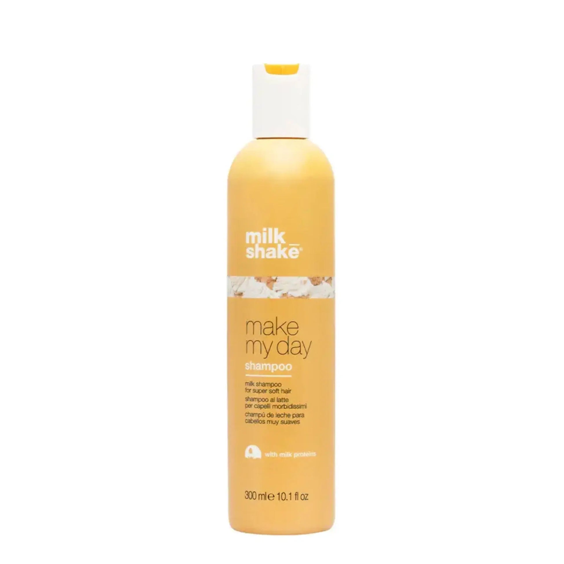 Milk Shake Make My Day Shampoo 300ml — Shampoo de leche proteinas de leche cabello super suave manejable Majo Belleza Panama