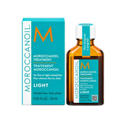 Moroccanoil Treatment Light 25ml aceite de argan para cabello fino, control del frizz y brillo ligero, Majo Belleza Panama