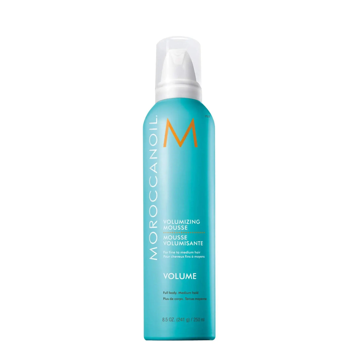 Moroccanoil Volume Mousse 250ml mousse voluminizadora para cabello fino a medio con aceite de argan y antioxidantes, Majo Belleza Panama