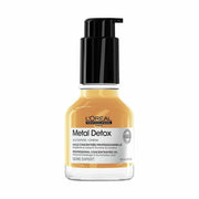 Loreal Professionnel Metal Detox Professional Concentrated Oil 50ml con Glicoamine e Ionene; ayuda a prevenir la rotura y aporta brillo Majo Belleza Panamá