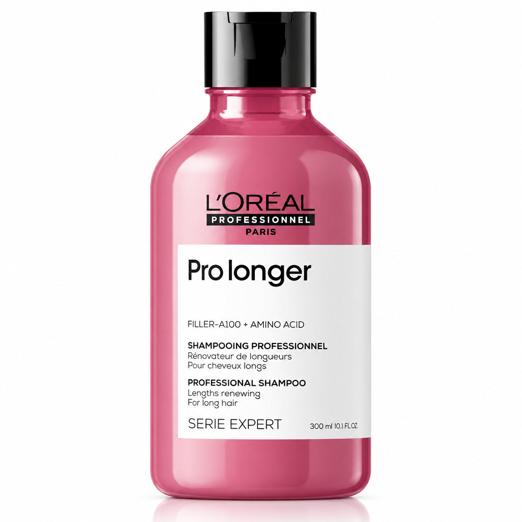 Loreal Professionnel Serie Expert Pro Longer Shampoo 300ml — Shampoo cabello largo puntas debilitadas tecnologia Pro Longer Majo Belleza Panama