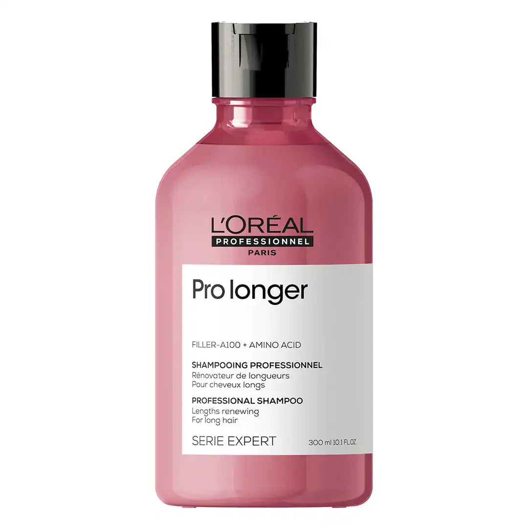 Loreal Professionnel Serie Expert Pro Longer Shampoo 300ml — Shampoo cabello largo puntas debilitadas tecnologia Pro Longer Majo Belleza Panama
