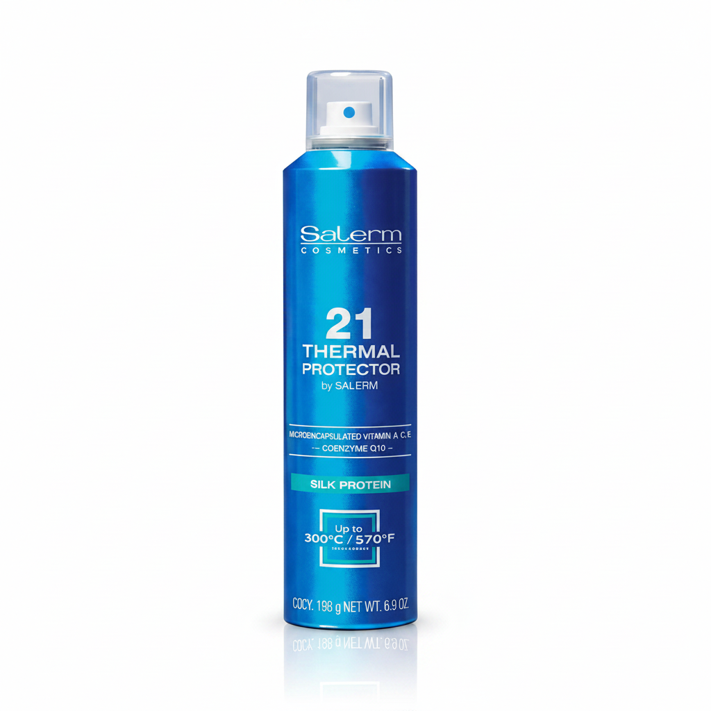Protector Térmico Salerm 21 196g protección contra calor extremo 570F para planchas