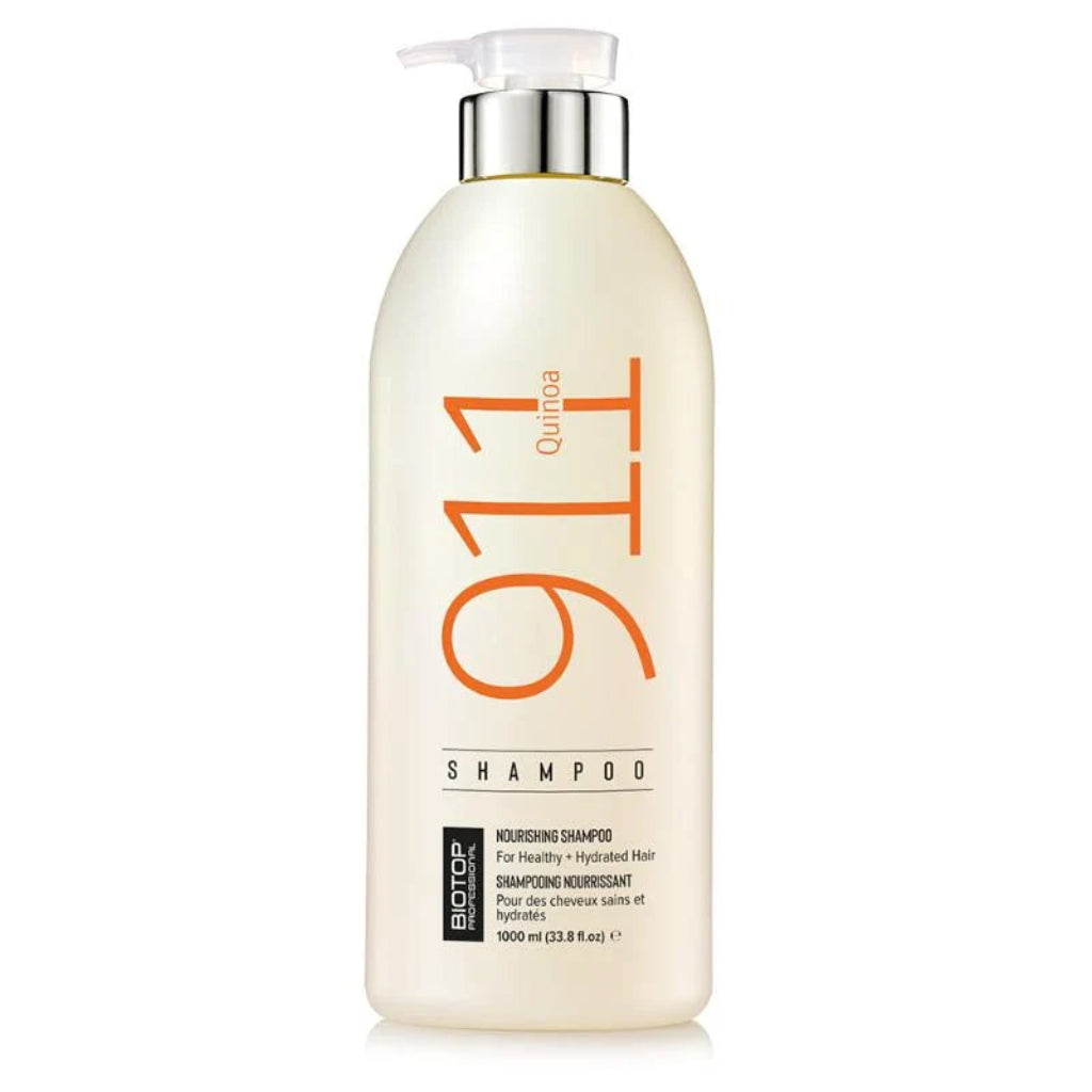 Shampoo hidratante reparador Biotop 911 Quinoa 1000ml profesional Panamá