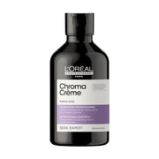 Shampoo matizador L'Oréal Professionnel Chroma Crème Purple Dyes 300ml neutraliza cobrizos cabello rubio Panamá