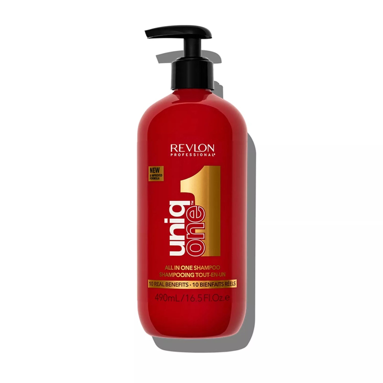 Shampoo Revlon UniqOne All In One 490ml 10 beneficios control frizz cabello seco Panamá
