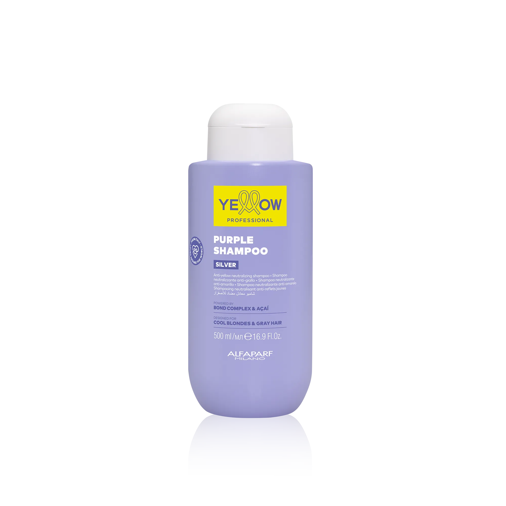 Purple Shampoo Silver Yellow 500 ml Panama 