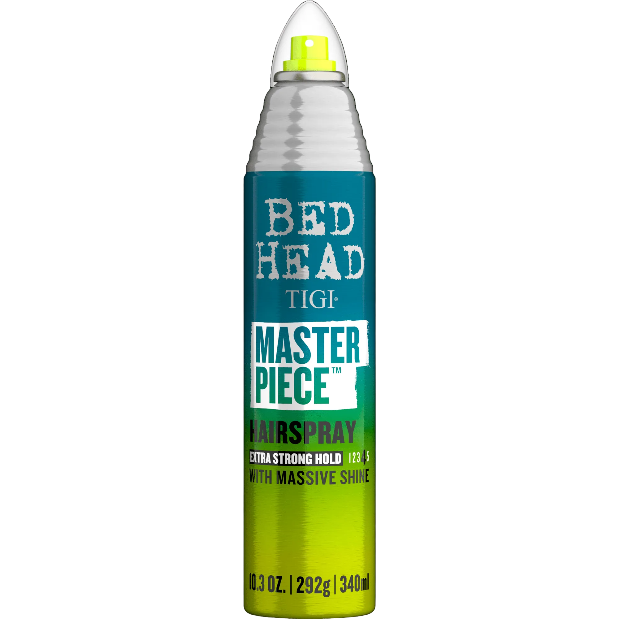 Spray de fijación extra fuerte Tigi Bed Head Masterpiece de 340 ml para el cabello.